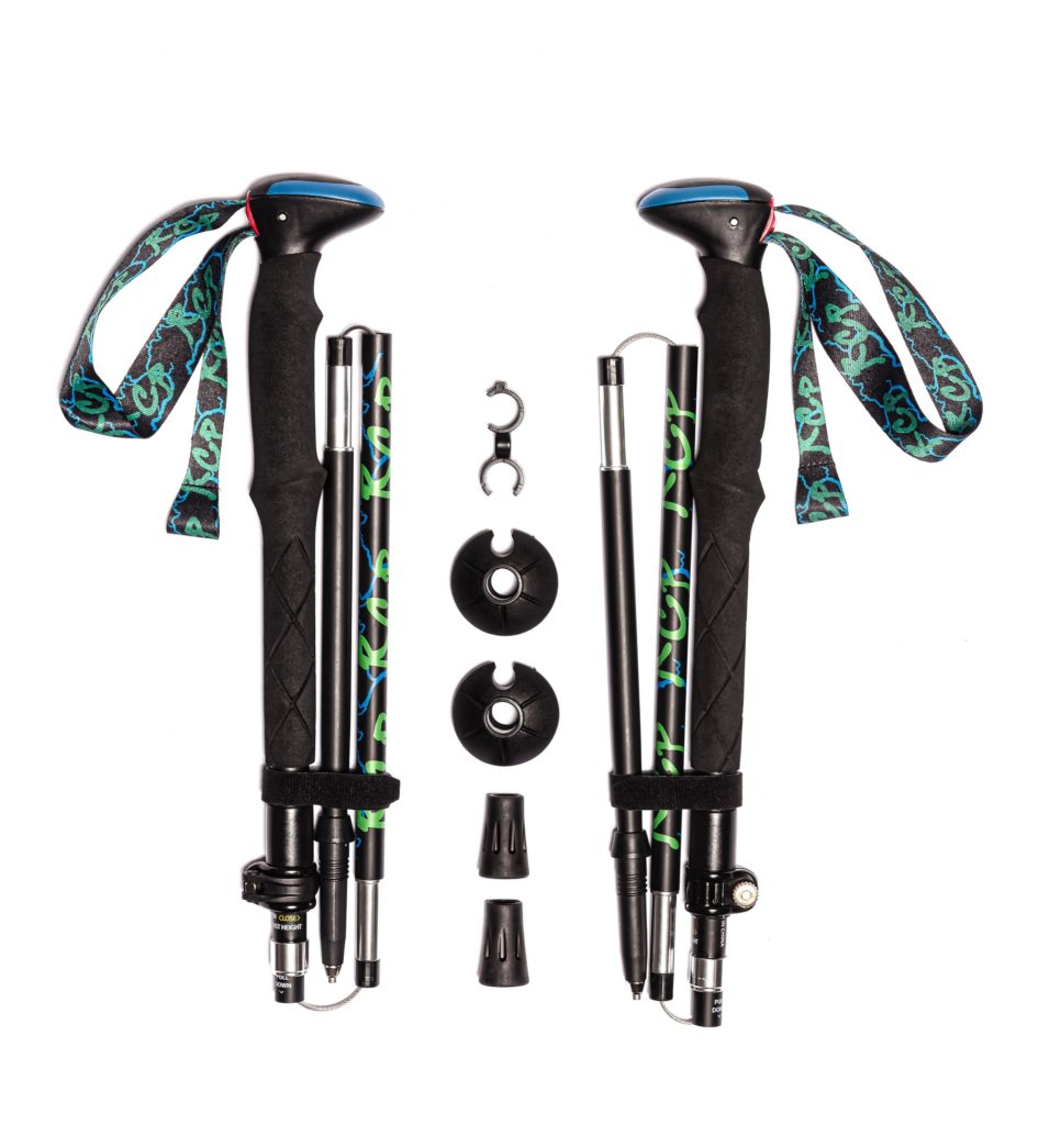 rcp folded carbon trekking poles