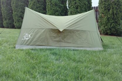Trekking pole backpacking tent