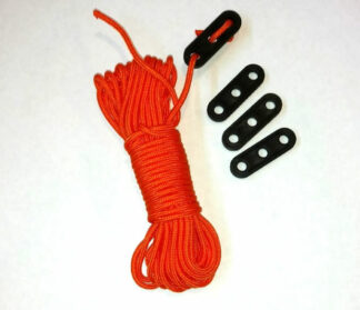Nylon rope guyline kit