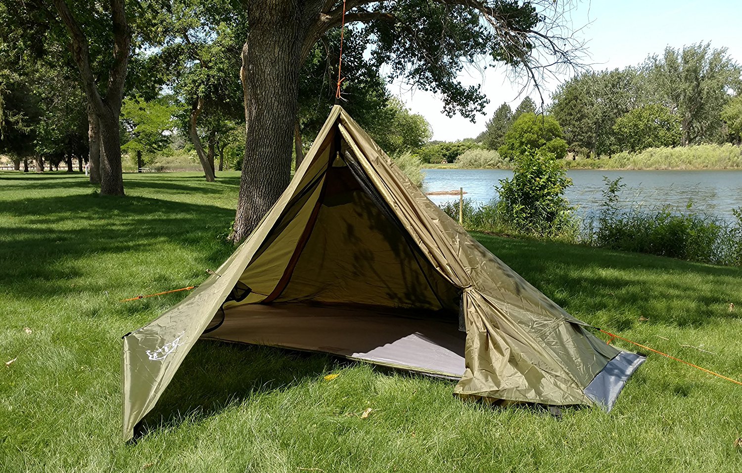 One Person Backpacking Tent, Trekker Tent One, Trekking Pole Tent