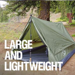 Ultralight backpacking tent
