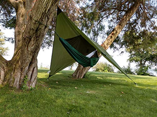 110x50 inch G4Free Portable & Foldable Camping Hammock Net Hammock Tent Capacity 440 lbs Outdoor & Indoor Backyard Hiking Backpacking Tree Hammocks 