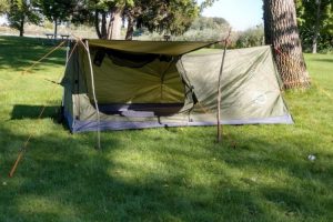 Trekking pole tent 1A
