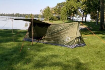 Trekking pole tent 1A