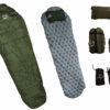 backpacking sleeping bag combo set