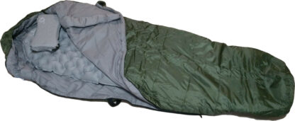 Sleeping bag open