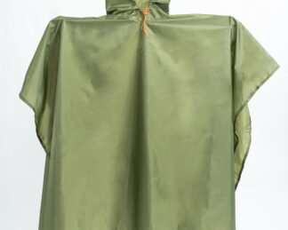 lightweight backpacking poncho green