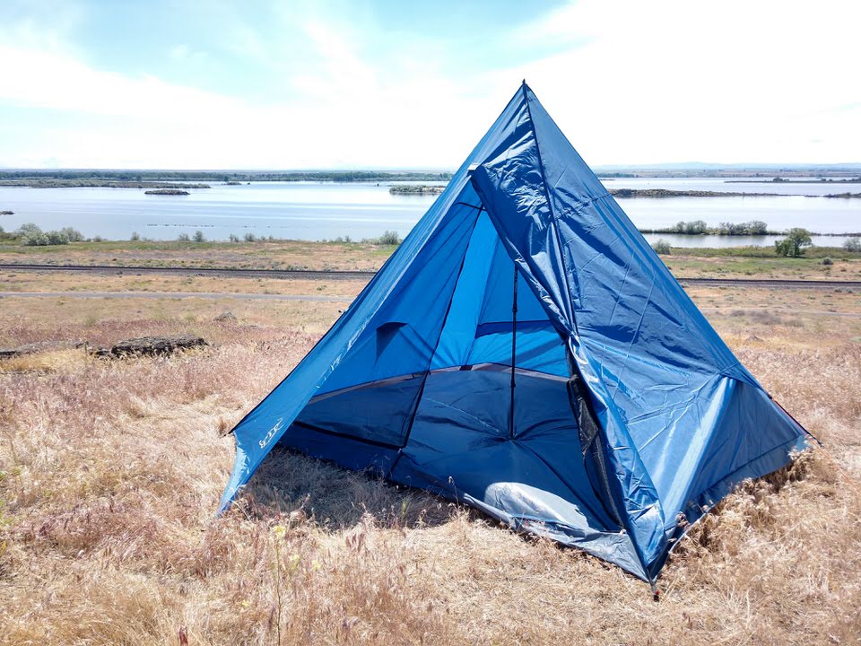 4 person trekking pole tent