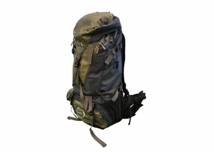 Backpacking pack side view