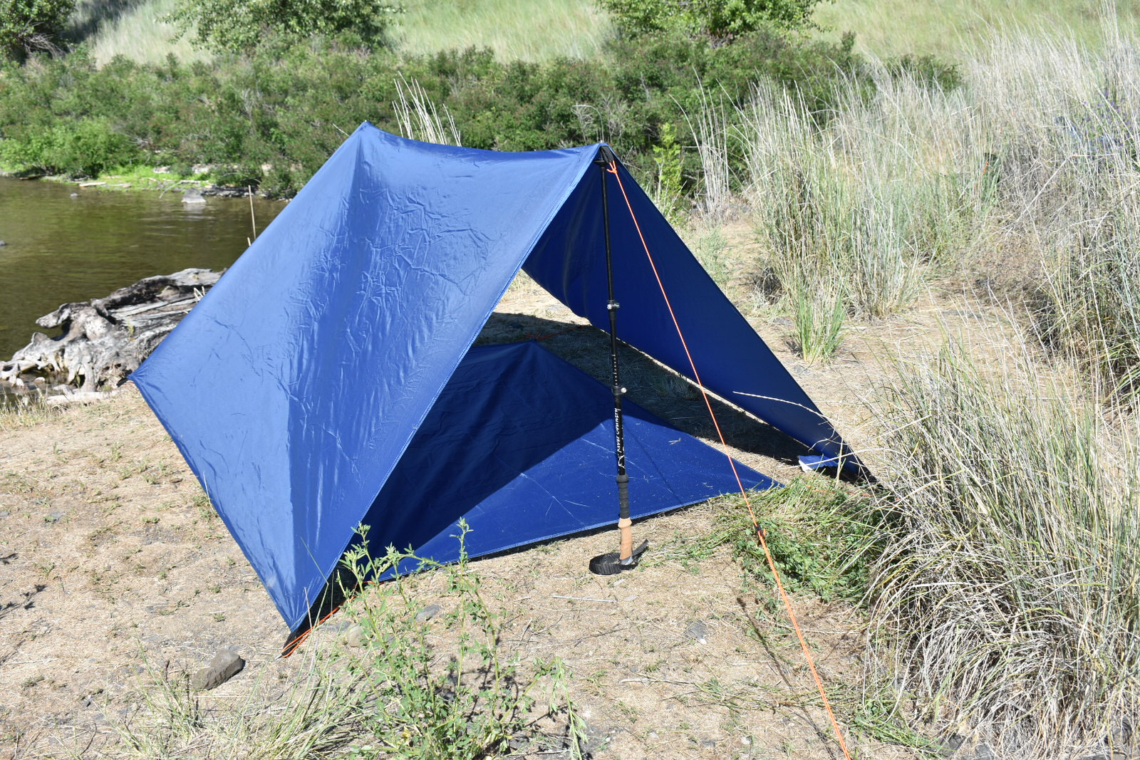 Trekker Shelter Tent 2, Super Light Backpacking Shelter, Hammock Rain