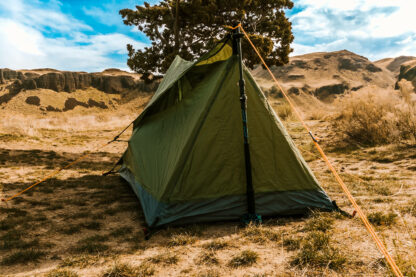 river country products trekking pole tent twin sisters washington