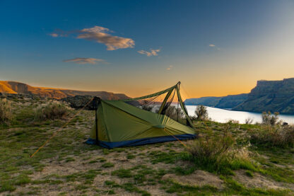 river country products trekking pole tent twin sisters washington