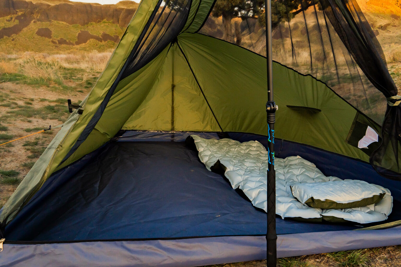 Trekker Tent 2V, 2-Person Trekking Pole Tent, Backpacking Tent - River ...