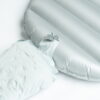 backpacking pad and pillow pump silver