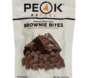 chocolate fudge brownie bites peak refuel