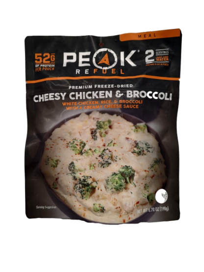 cheesy chicken & broccoli peak refuel