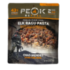 Elk ragu pasta peak refuel