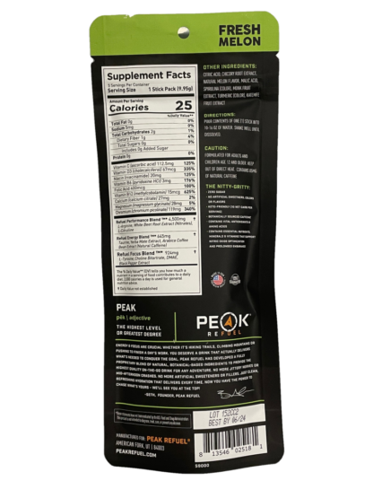 fresh melon peak refuel nutrition facts