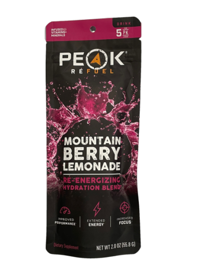 mountain berry lemonade peak refuel