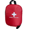 red medium first aid kit