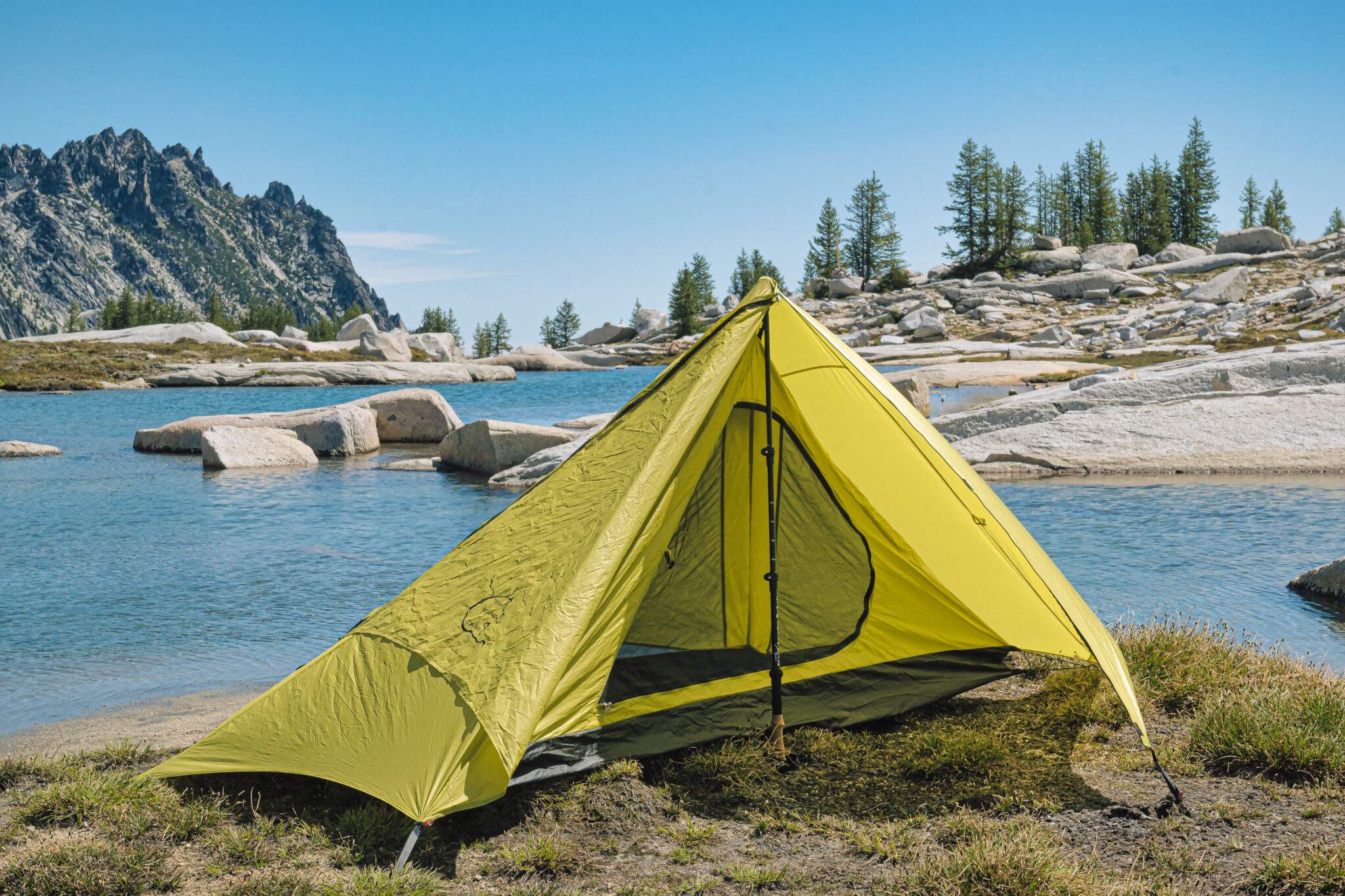 Trekker Pyramid, TwoLayer 1Person Trekking Pole Tent River Country Products