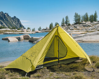 backpacking trekking pole tent