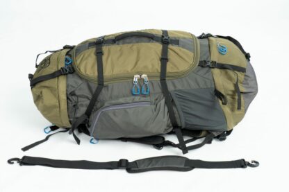 River country products life in a pack survival bag bugout bag with trekking poles