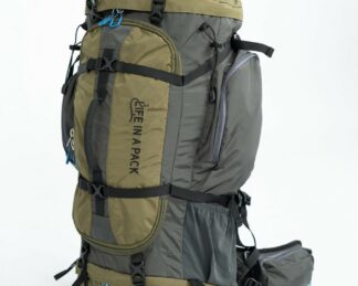 River country products life in a pack survival bag bugout bag survival bag