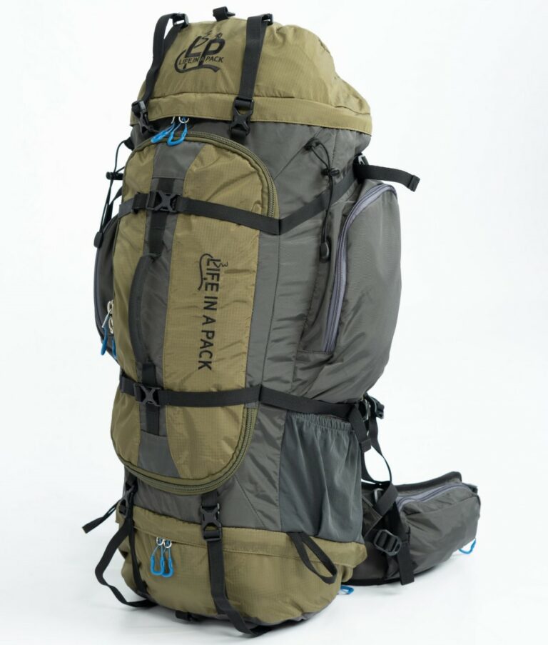 Life in a Pack 75+ Liter Backpacking Pack River Country Products