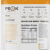 Peak Refuel Mountain Berry Cobbler Nutrition Facts