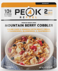 Peak Refuel Mountain Berry Cobbler